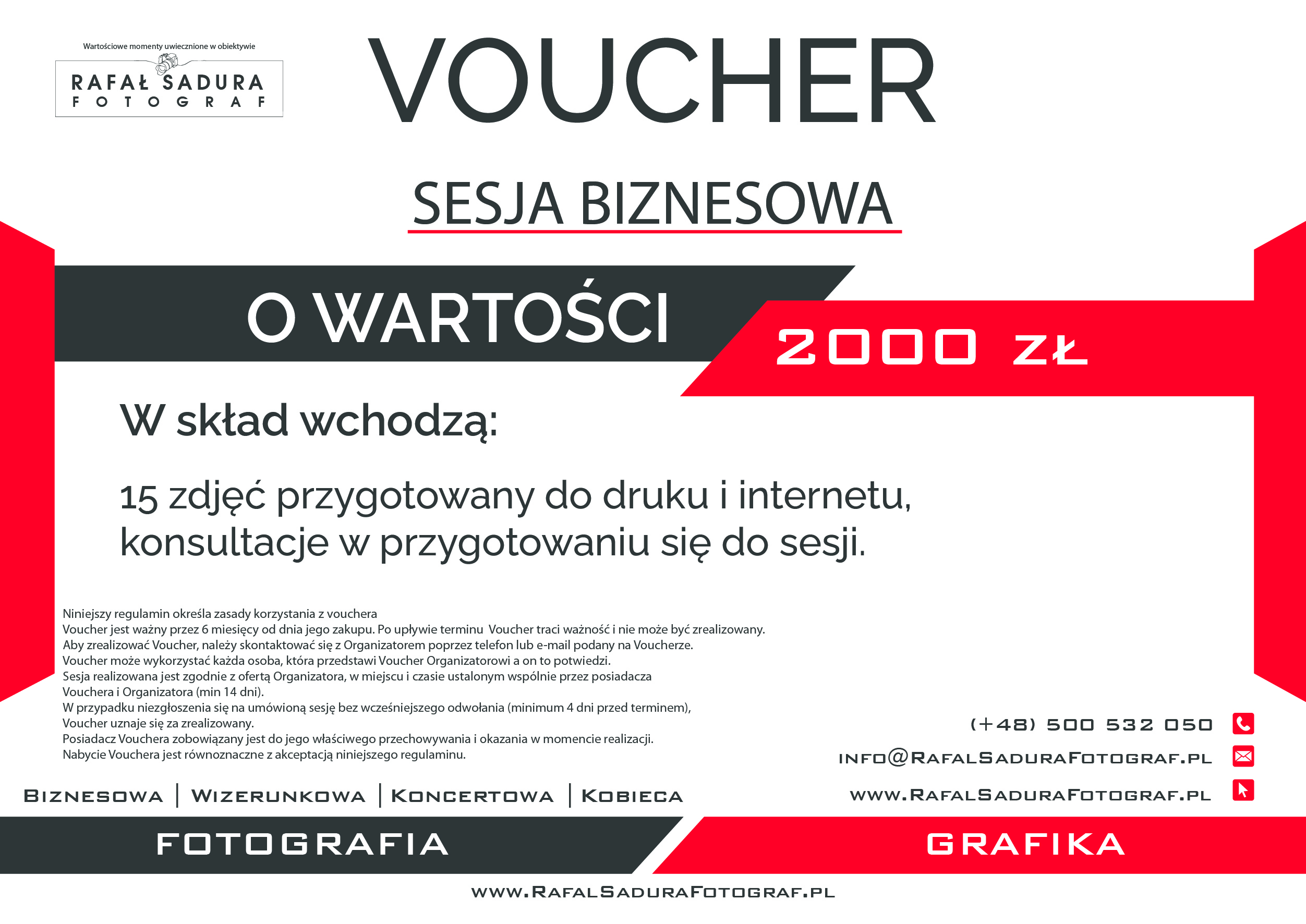 Voucher - Sesja biznesowa 15